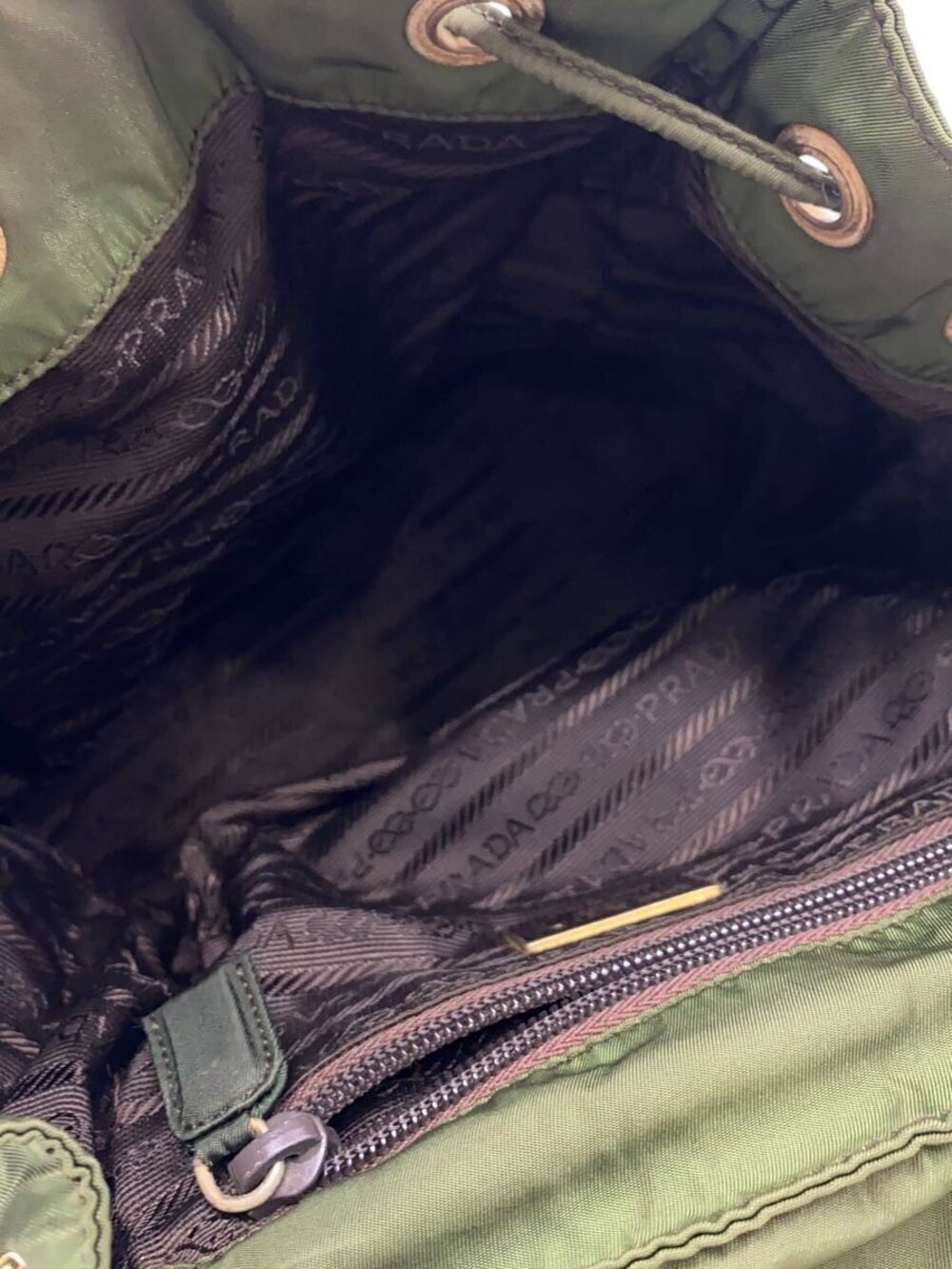 Prada Backpack Green - Picture 6 of 8
